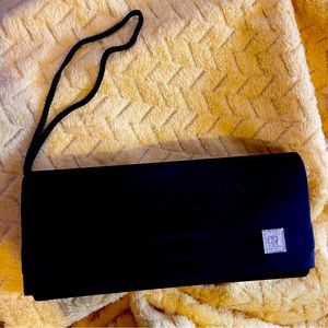 Valerie Stevens Black Evening Purse Bag for Shoulder or Clutch New without tags